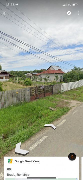 Vanzare teren 3700 mp, intravilan, Bradu - Poză 1