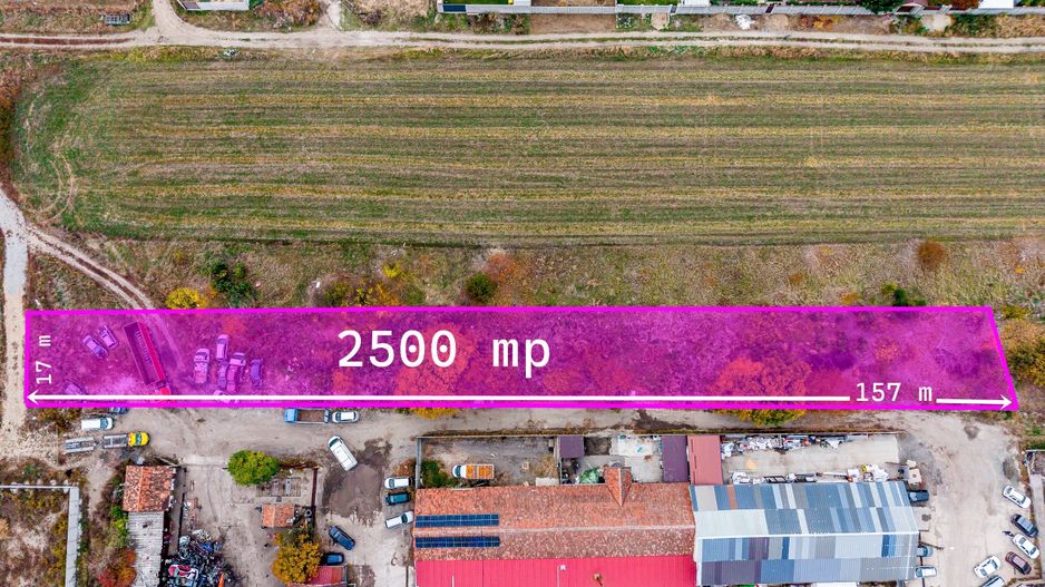 Teren de 2500 mp cu posibilitate de parcelare în Bujac Arad - Poză 1