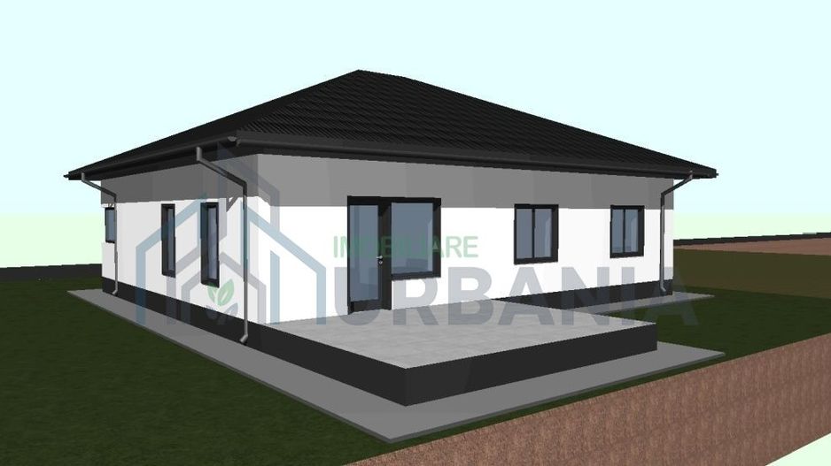 Casă de vânzare în Dancu – 3 dormitoare, 2 băi, living open space - Poză 5