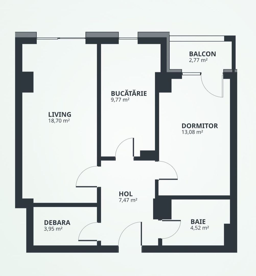 Apartament 2 camere D. 60 mp Tatarasi 142.477 euro TVA inclus - Poză 10