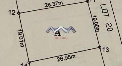 Teren 500 mp Balotești, Șos. Unirii, utilități - Schiță 8