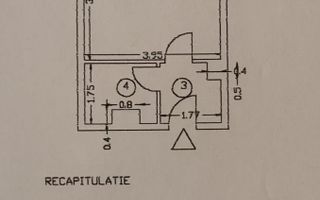 Garsonieră modernă și complet utilată – Dristor, la cheie - Schiță 10