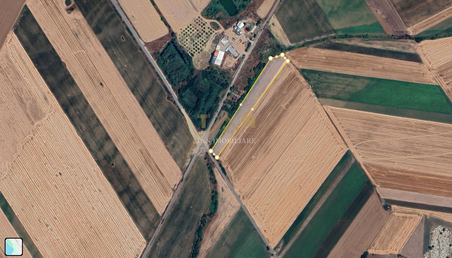 Teren cu acces din 2 drumuri principale DN si DJ Comision 0 - Poză 3
