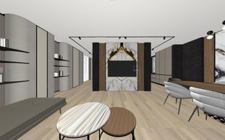 Penthouse nemobilat cu terasa privata in Campeador Sweet Green - Poză 1
