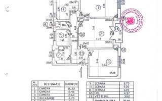 Apartament 3 camere decomandat – Calea Ferentari nr. 72 - Schiță 20