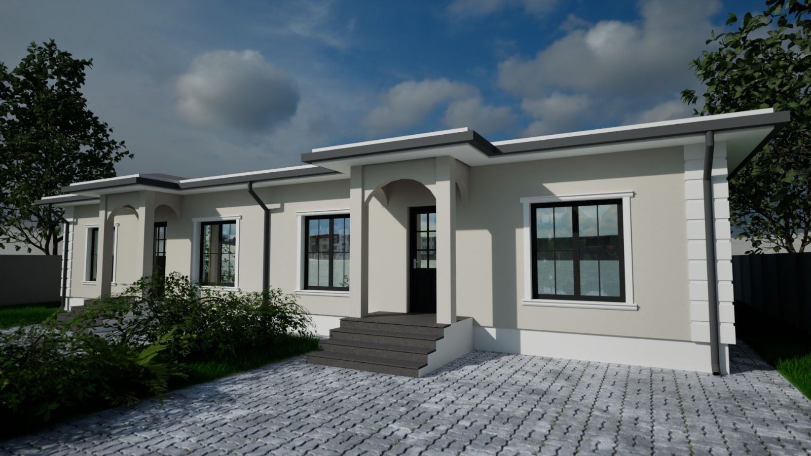 1\2 Duplex Parter Sacalaz 4 Camere,2 Bai - Poză 2