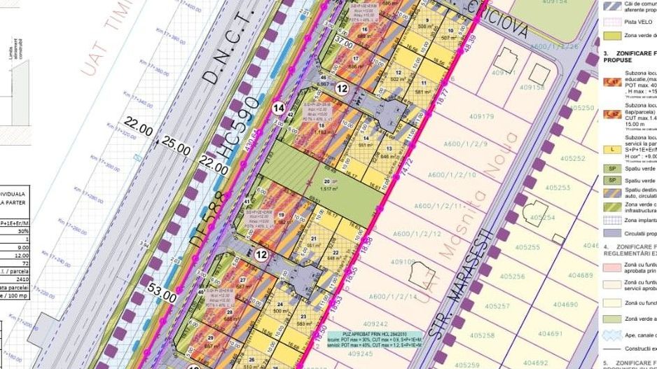 Parcele teren locuinte colective – Moșnița Nouă - Poză 2