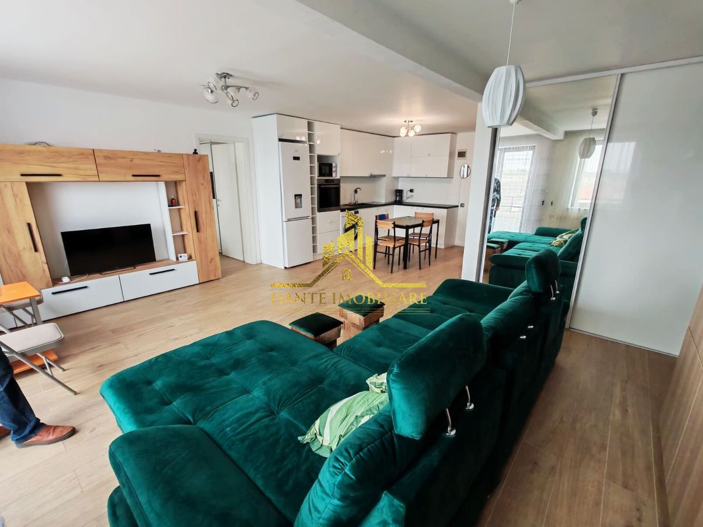 2 camere, spatios, mobilat modern, bloc nou, terasa, Manastur - Poză 2