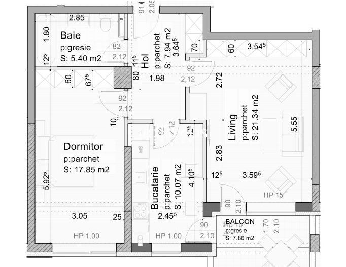Apartament 2 Camere Decomandat/ Brasov/ Intabulat - Poză 6