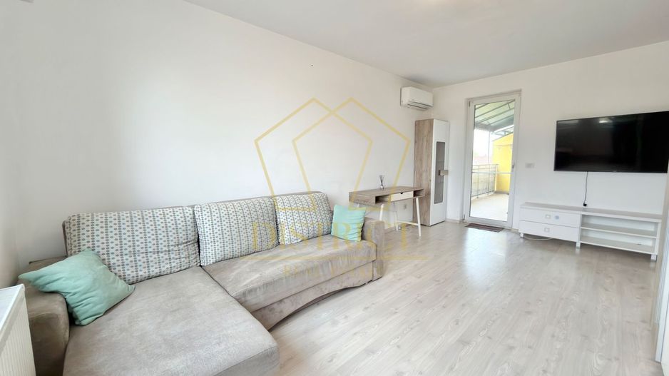 Apartament cu 2 camere mobilat, decomandat la etajul 2 in Giroc la asfalt. - Poză 1