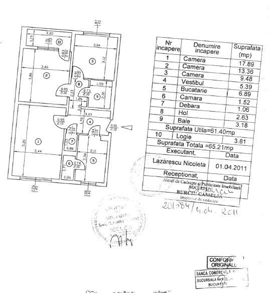 AP. 3 CAMERE- TITAN, BLOC REABILITAT, MOBILAT/UTILAT, COMISION 0% - Poză 11