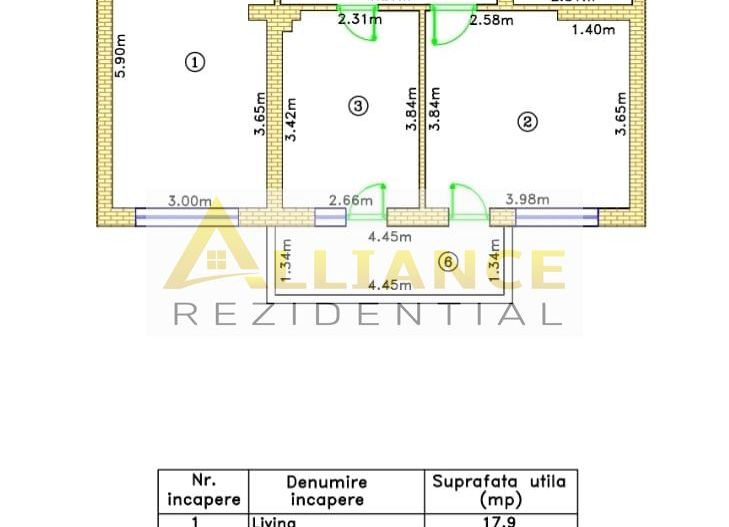 SUPER PRET METROU BERCENI 6 MIN PE JOS - GATA SAU DIN CONSTRUCTIE - Poză 3