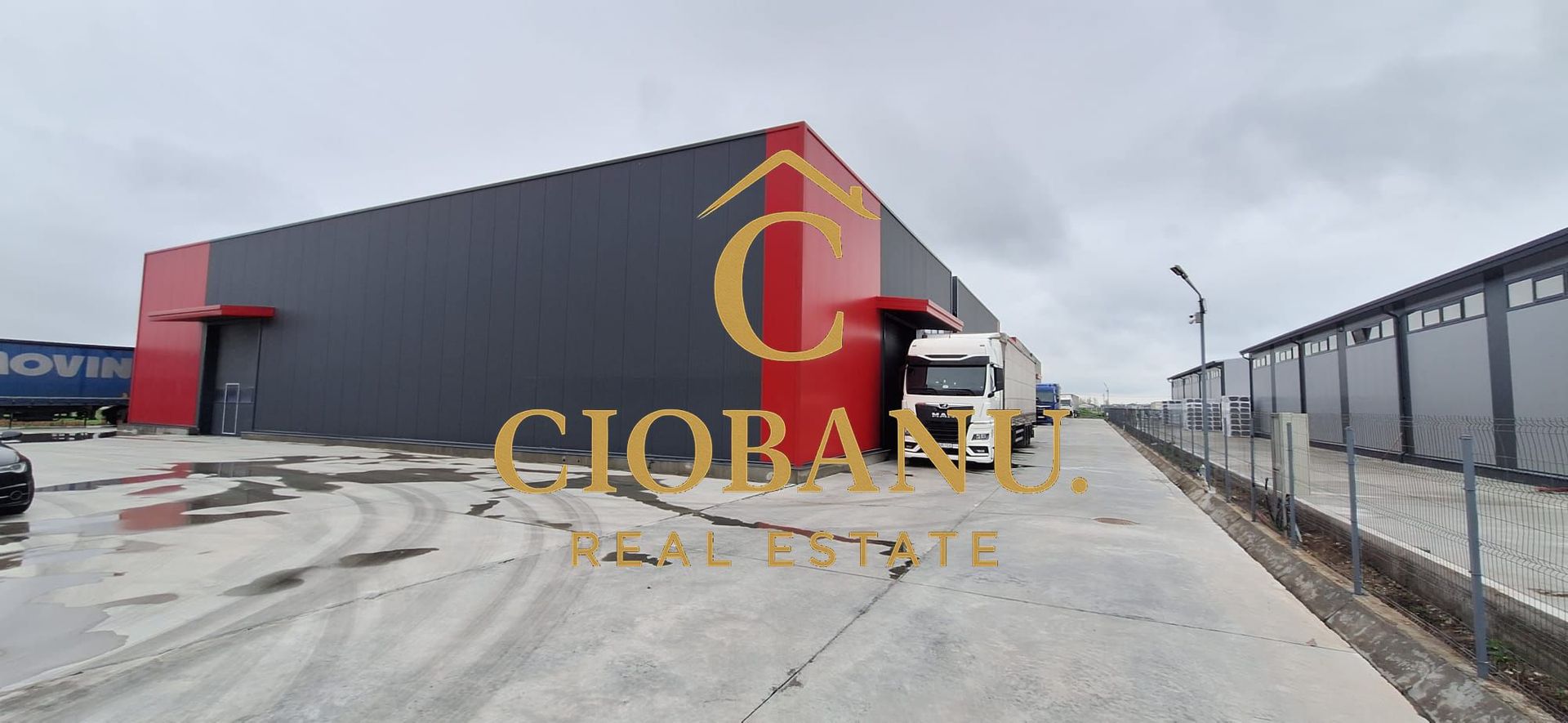 Hale industriale+Cladire de Birouri de inchiriat zona Aeroport - Poză 3