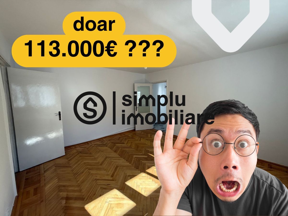 2 camere, etaj 1/4, centrala termica, Rovine-113.000 de euro - Poză 1