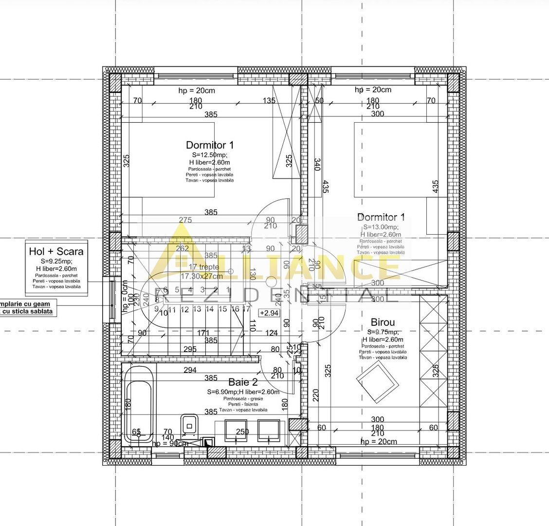 ALLIANCE MIORITA | Vila individuala cu 4 camere - 2 bai | Teren 309 MP - Poză 5