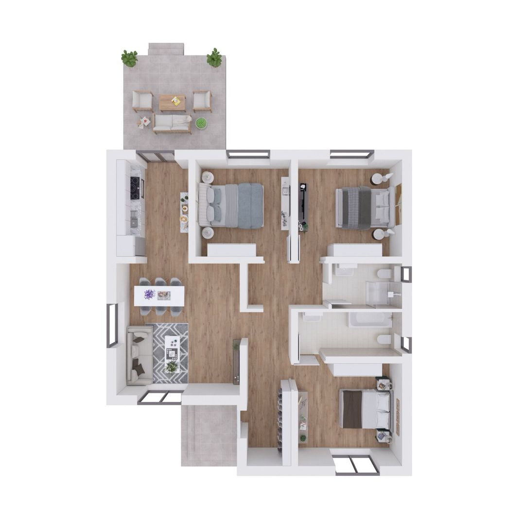 Casa individuala pe parter în Mosnita - Poză 2