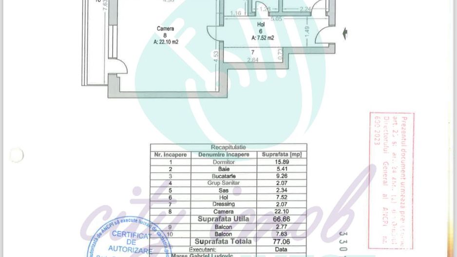 2 camere SPATIOASE cu 2 BAI si VIEW SPECTACULOS - Poză 11