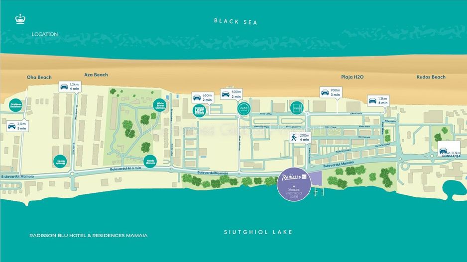 Radisson Blu Hotel &  Residences Mamaia |  Investiție Duplex/Loft - Poză 2