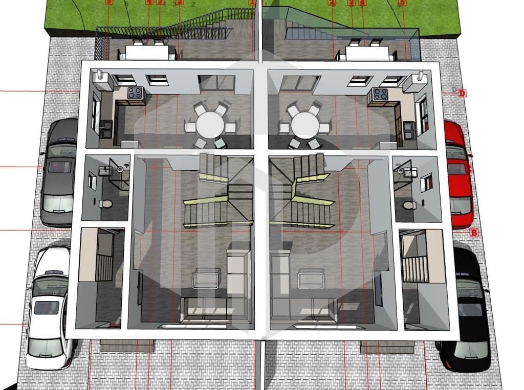 Duplex/Casa Calea Cisnadiei / Teren 250 mp- Pivnita- 3 dormitoare - Poză 10