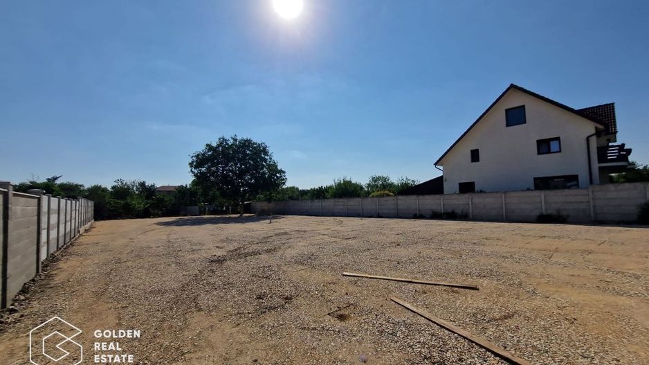 Teren 900 mp cu cladire de birouri pt depozit, parc auto,  centru logistic, etc - Poză 3