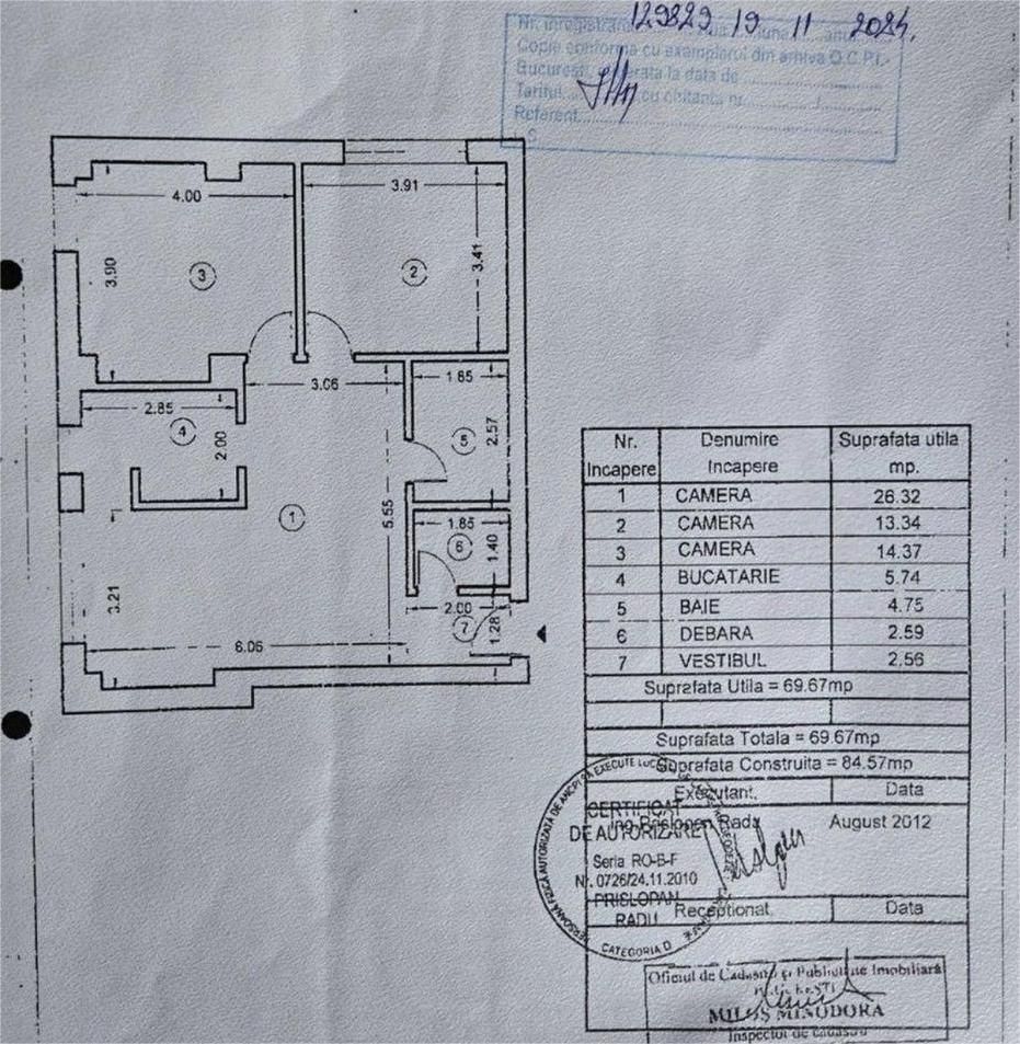 Apartament superb 3 camere mobilat lux, parcare subterană - Herăstrău - Poză 13