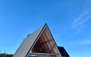 Cabana tip A frame si teren 1000 mp de vanzare / Marisel . Cluj - Poză 3