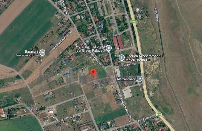 Teren intravilan 1.082 mp în Vânători, comuna Popricani, județul Iași – zonă rezidențială nouă, potențial de investiție - Poză 1