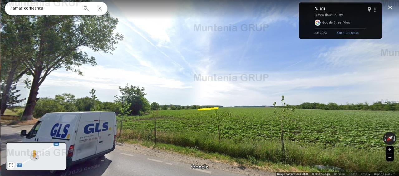 BUFTEA - Sos. Tamasi, Tarla 38, Parcela 351, teren 5.328 mp. - Poză 2