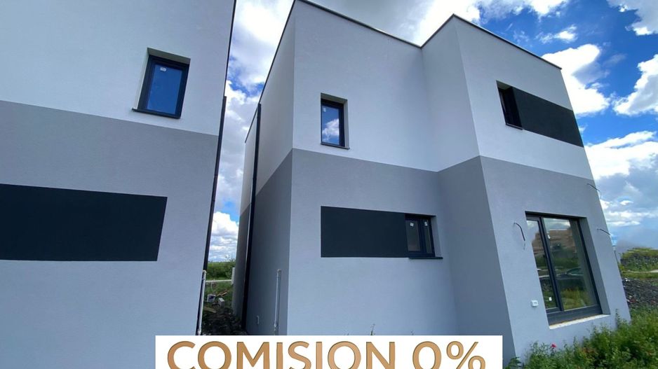 COMISION 0%, CASĂ MODERNĂ IN SACALAZ, 4 Camere, 102 mp, 290 mp Teren - Poză 1