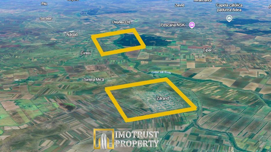 Teren agricol de vânzare în comuna Zărand, județul Arad – 34 ha - Poză 4