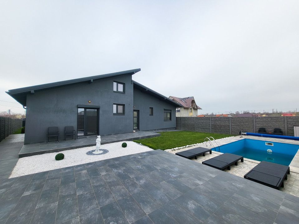 Agigea - Casa  deosebita cu piscina, mobilata si utilata complet. - Poză 59