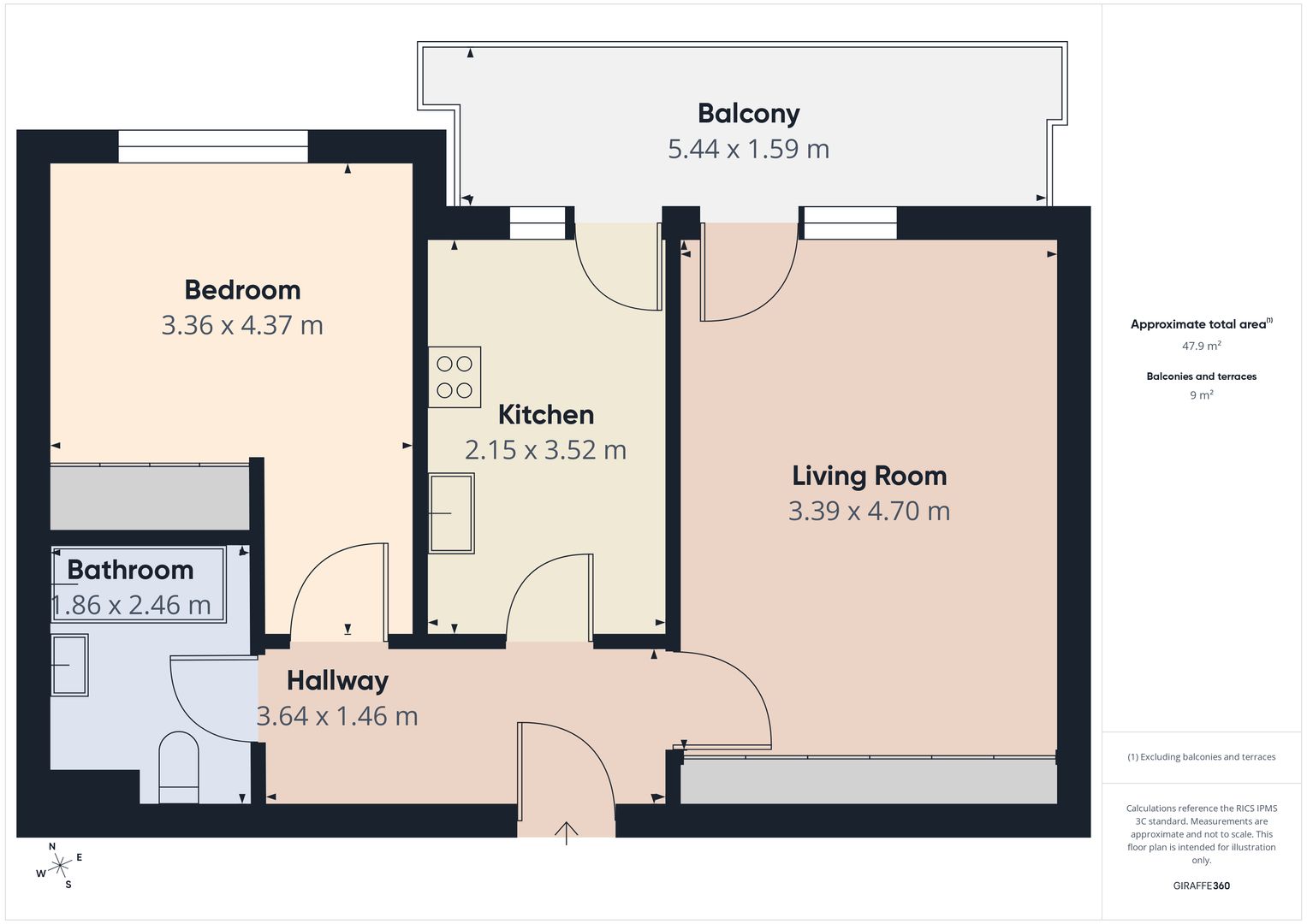 Apartament 2 camere | 2017 | de vanzare | Metrou Aparatorii Patriei - Poză 17