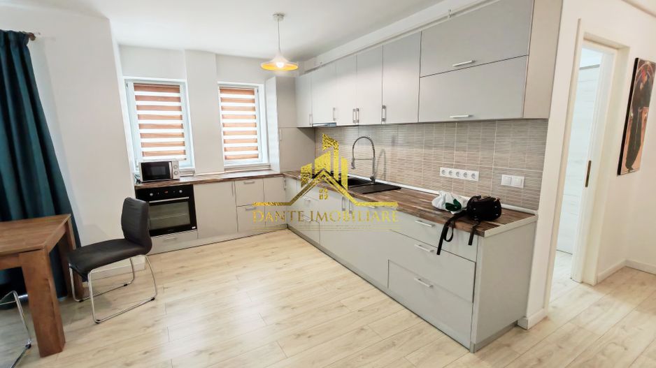 2 camere, spatios, mobilat modern, bloc nou, parcare, Borhanci - Poză 11