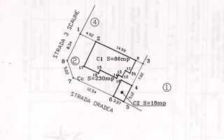 Vanzare apartament 3 camere (E1+M) in Vila (S+P+E1+M) - Teiul Doamnei - Schiță 25