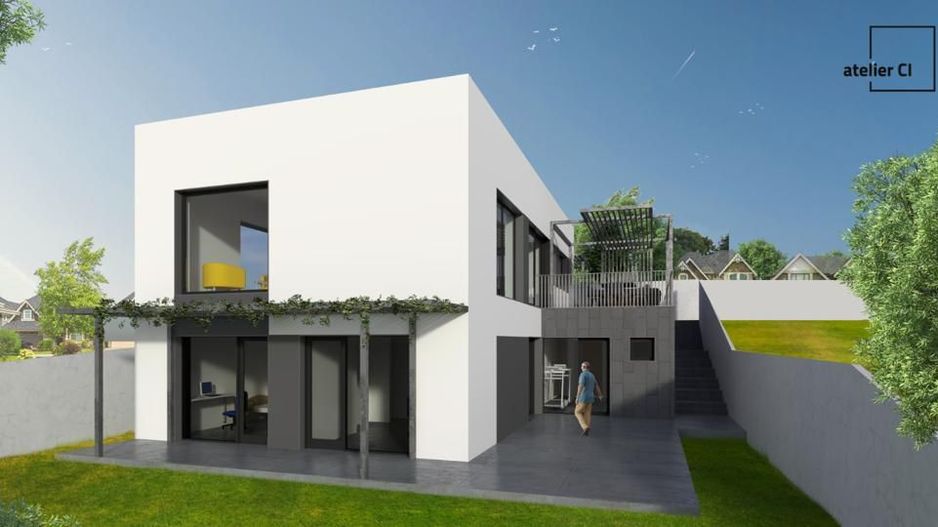 Vilă nouă design mediteranean, proiect deosebit și panoramă- 299.000 E - Poză 1