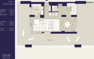 Duplex 4 Camere | One Herastrau Plaza - Poză 20