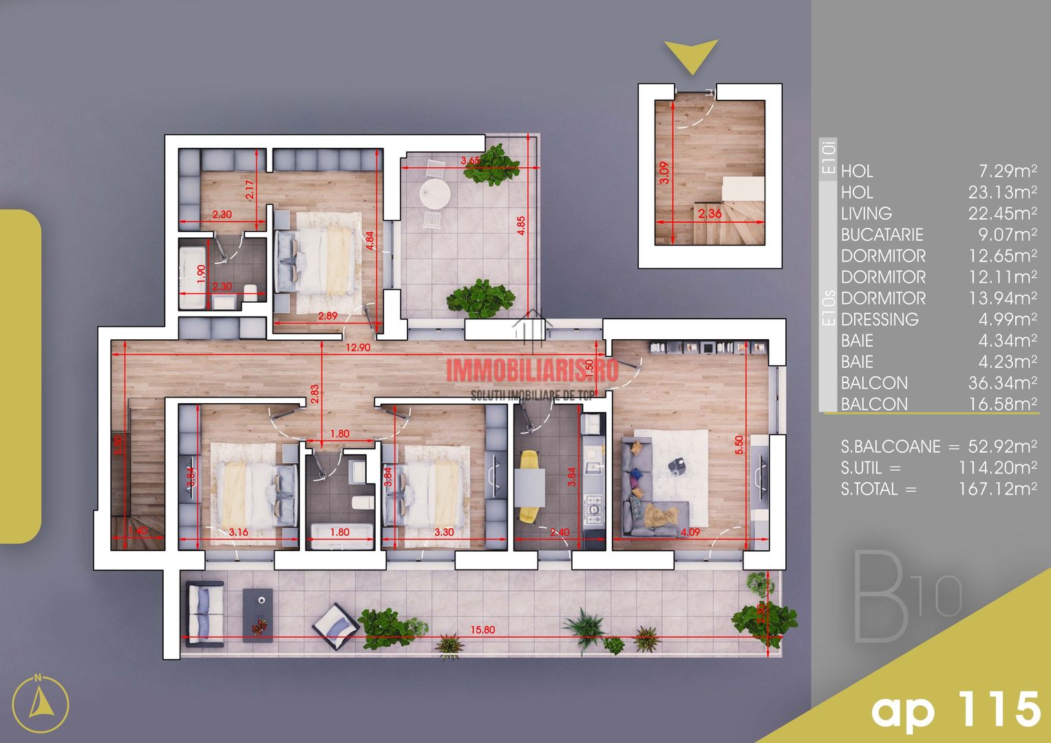T.Pallady metrou - Apartament FINALIZAT - Parcare BONUS - Comision 0% - Poză 2