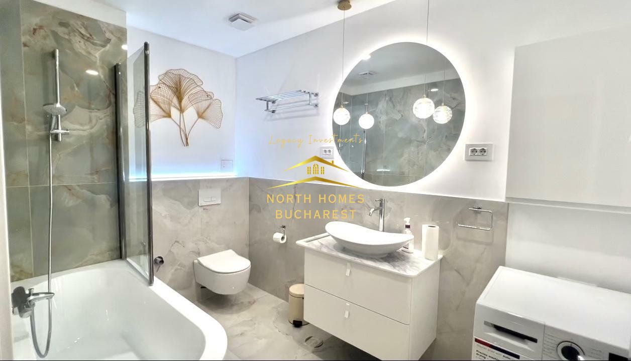 Apartament de 2 camere langa Herastrau, complex Persepolis, mobilat lux - Poză 13