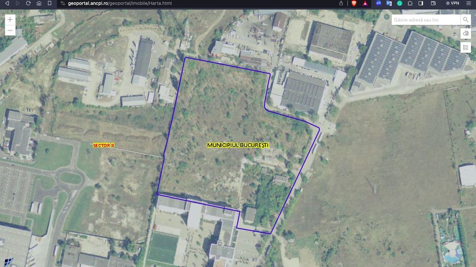 Teren intravilan 62.265 mp PUZ zona Pallady IKEA str. Balta Albina - Poză 1