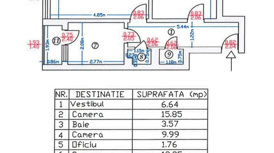 3 camere | Floreasca | Dorobanti | Beller renovat utilat - Poză 24
