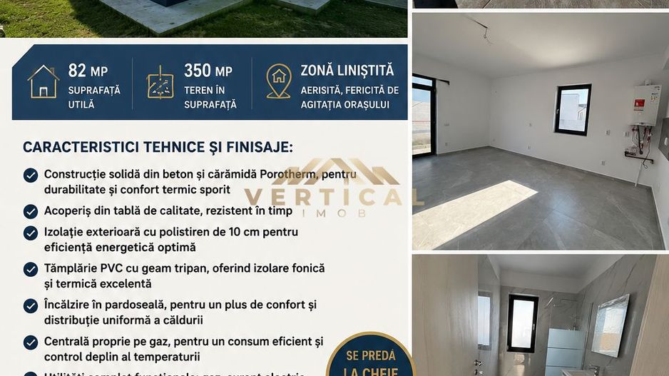 Casă modernă pe parter – Confort, eficiență și gata de mutare! - Poză 1