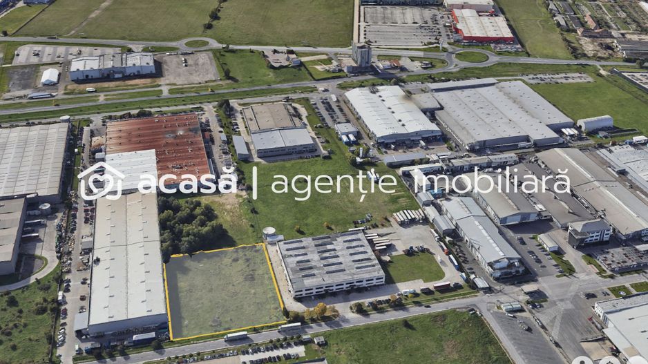 Vânzare Teren Construibil Arad Zona Industrială Vest 8.500 MP - Poză 7