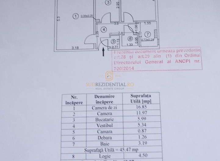 Apartament 2 camere decomandat, Bd. Alexandru Obregia, Cultural, 6/10 - Poză 6