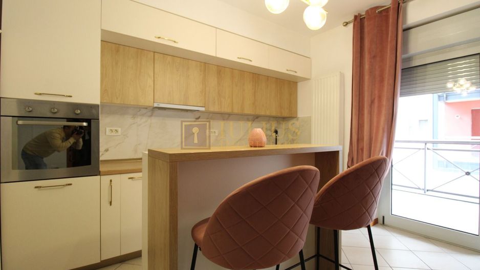 2 camere, terasă 14 mp, mobilat și utilat, lift – Complex Ring, Torontalului - Poză 5