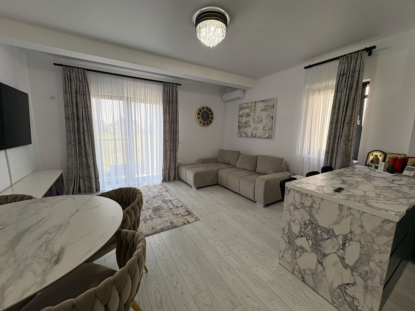 CASA DUPLEX, CURTE 120 MP, TOATE UTILITATLE, MOBILATA, COMISION 0% - Poză 3