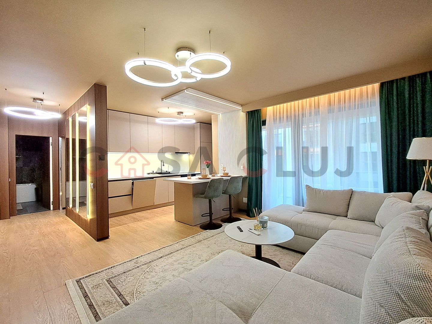 2 Camere, Terasa, Parcare Subterana, Intre Lacuri Residence!! - Poză 1