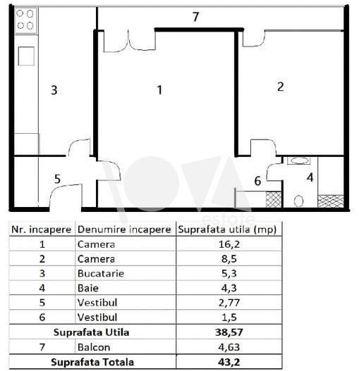 De vânzare: Ap. 2 camere - Bld Nicolae Balcescu - Universitate - Poză 8