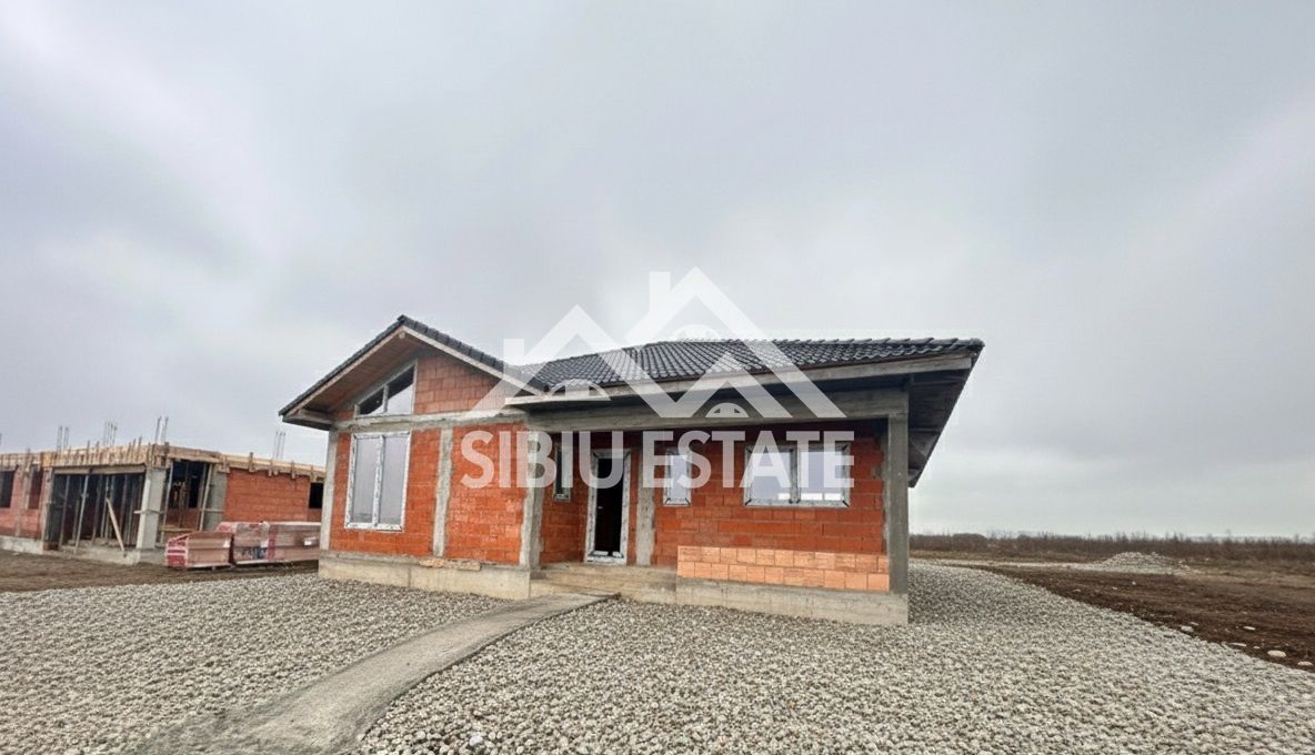 Casa un nivel cu mansarda, teren 500mp NOU - Poză 3