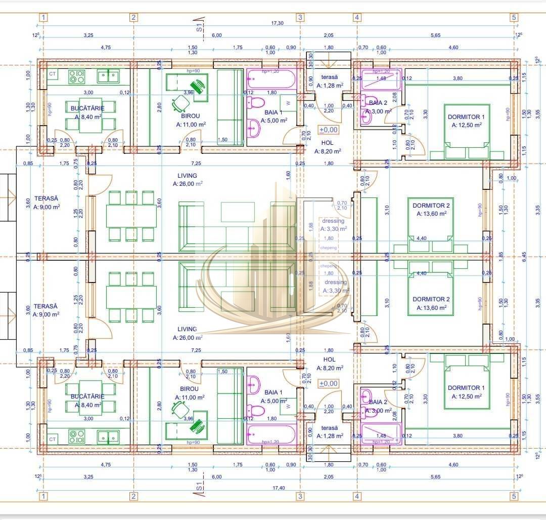 Duplex nou Sânandrei | 4 camere | 91 mp utili | 658 mp teren - Poză 7