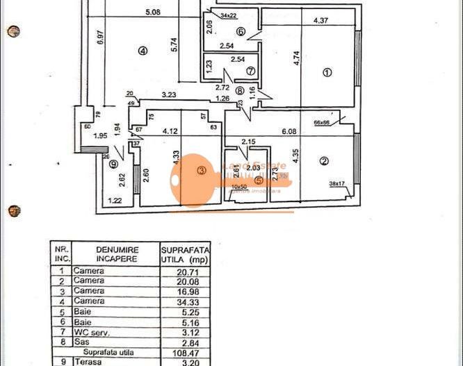 4 camere Floreasca-Dorobanti ( Loc Parcare ) - Poză 15